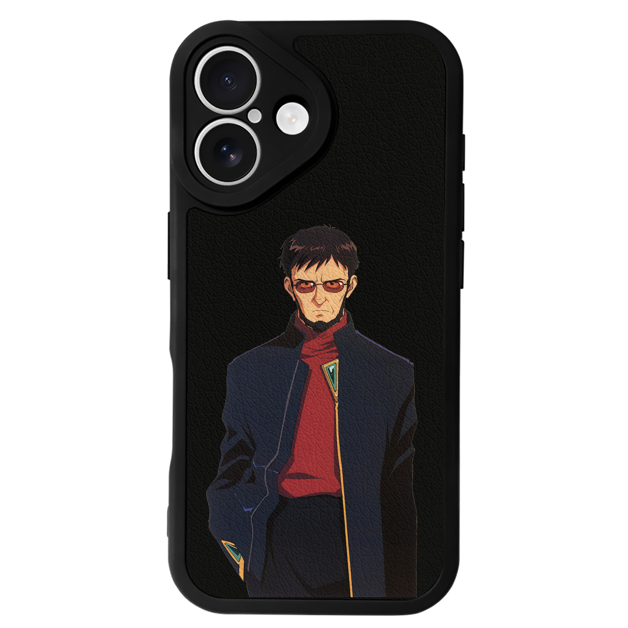 （画像用） EVA 新世紀エヴァンゲリオン 【iPhone 16シリーズ対応】シリコンスマホケース（レザー調） 材質：シリコン